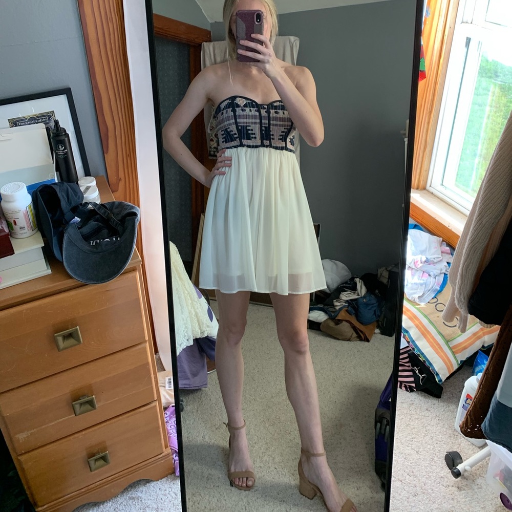 Very cute mini white dress from American Eagle!